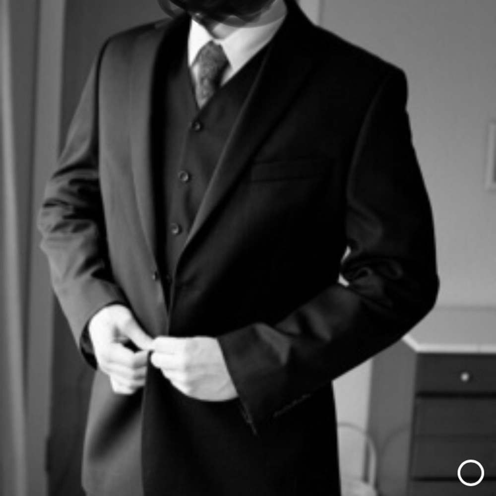 Like-New Wool Suit